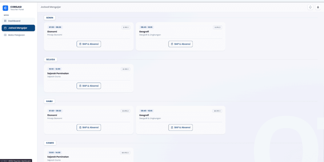 LMS Web App (Laravel) screenshot 2