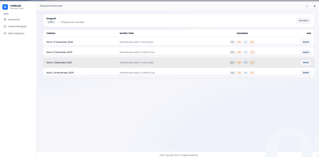 LMS Web App (Laravel) screenshot 3